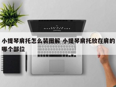 小提琴肩托怎么装图解 小提琴肩托放在肩的哪个部位