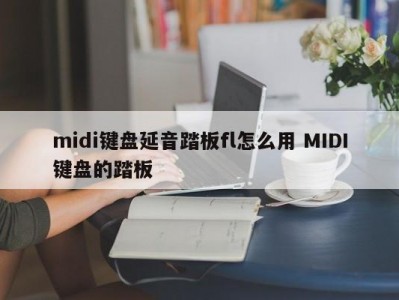 midi键盘延音踏板fl怎么用 MIDI键盘的踏板