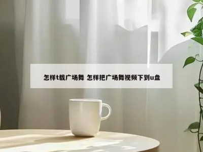 怎样t载广场舞 怎样把广场舞视频下到u盘