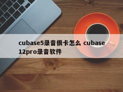 cubase5录音很卡怎么 cubase12pro录音软件