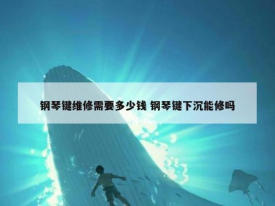 钢琴键维修需要多少钱 钢琴键下沉能修吗