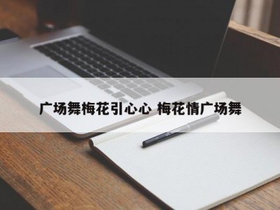 广场舞梅花引心心 梅花情广场舞