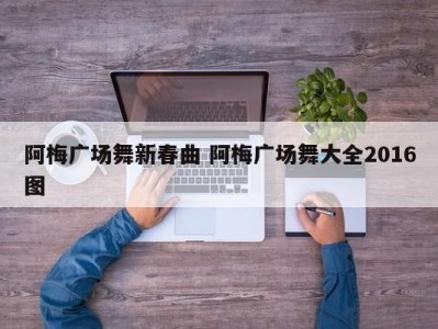 阿梅广场舞新春曲 阿梅广场舞大全2016图