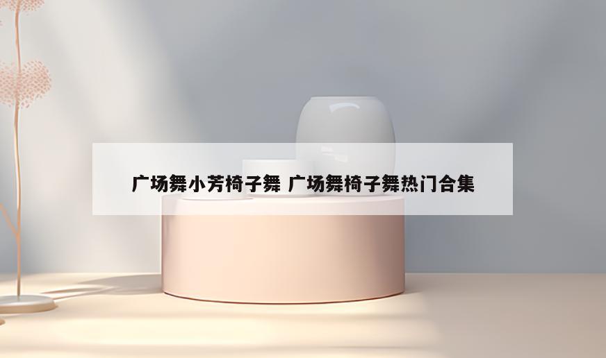 广场舞小芳椅子舞 广场舞椅子舞热门合集