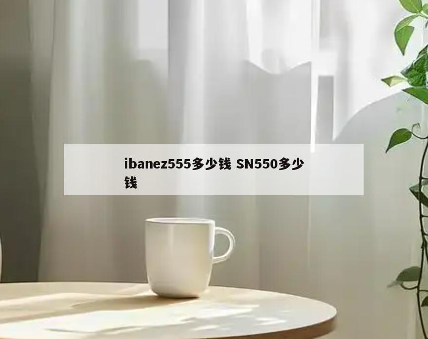 ibanez555多少钱 SN550多少钱